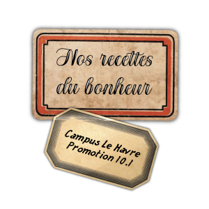 étiquettes livret recettes